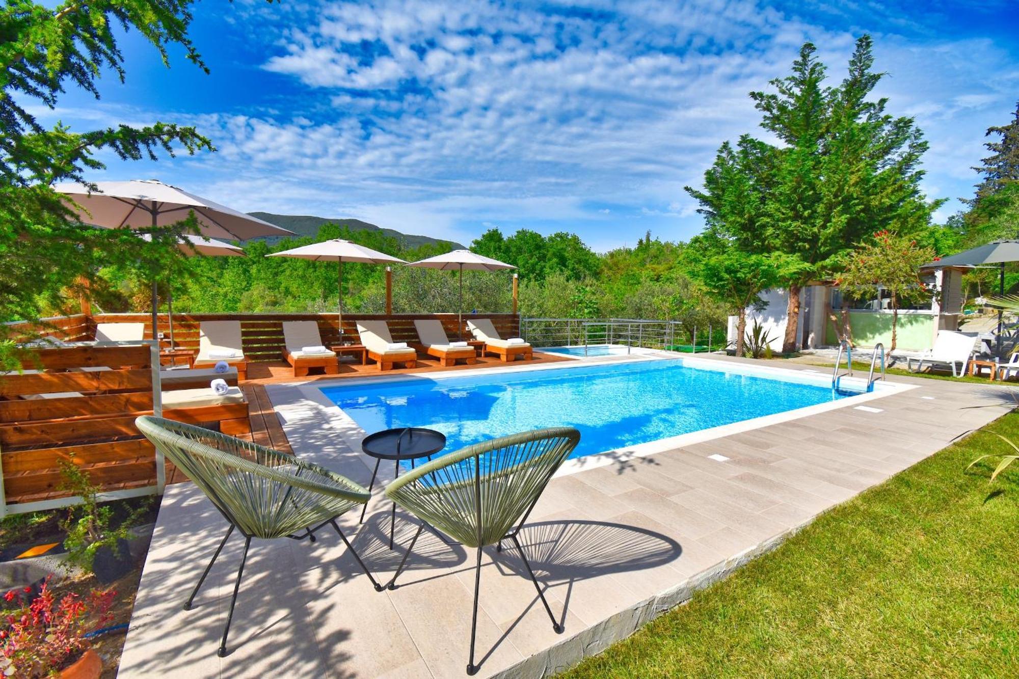 The Stone Villas Ano Korakiana Exterior photo